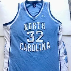 Nike Elite North Carolina #32 Basketball Jersey XL